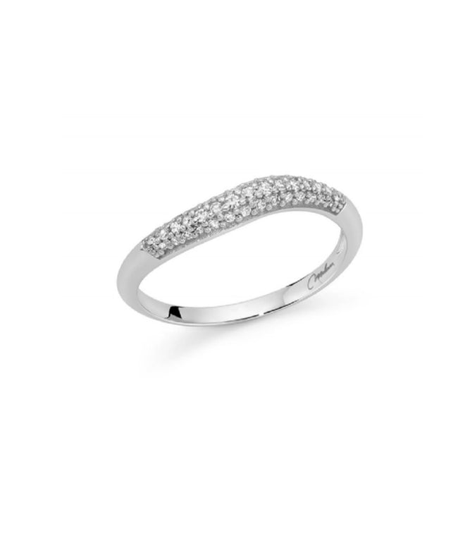 Miluna Anello Fascia con Diamanti