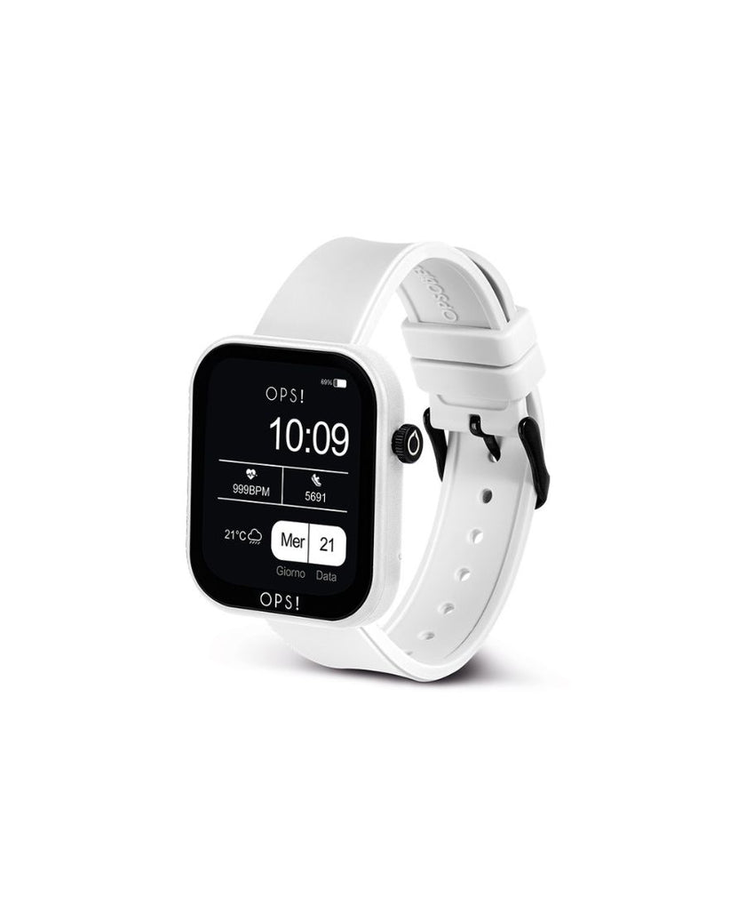 Ops!Smart Watch Active Call Bianco