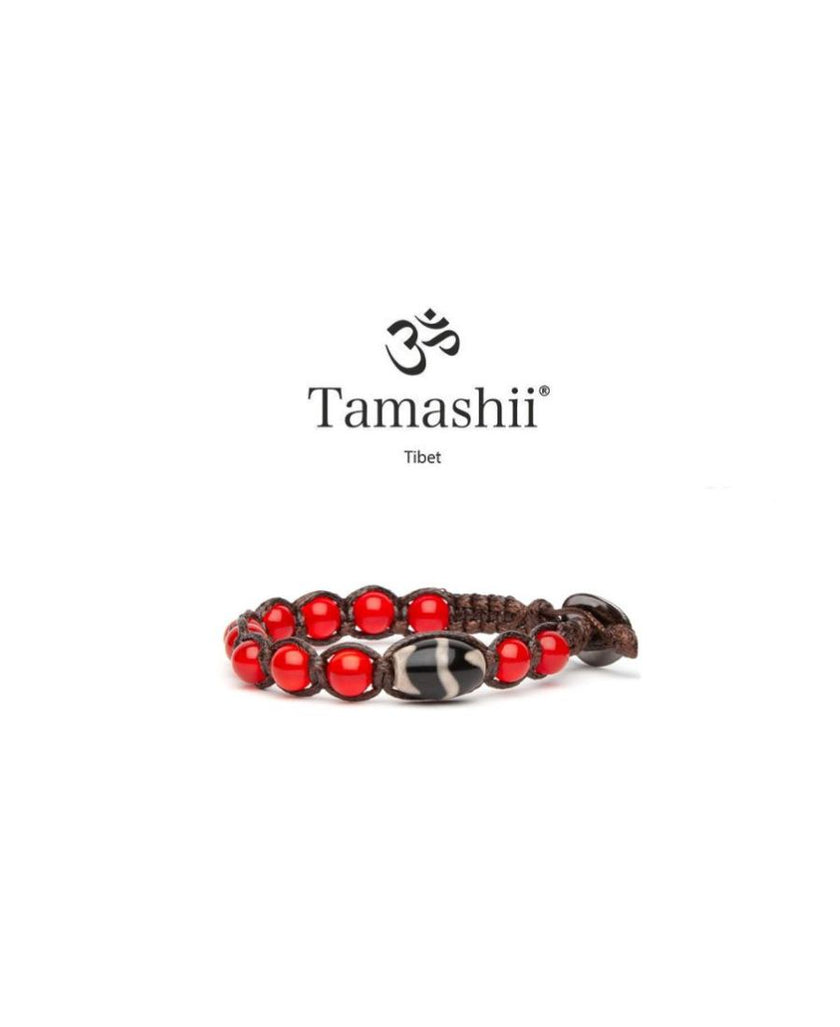Tamashii Bracciale Shönu Agata Rosso Passione