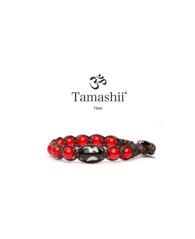 Tamashii Bracciale Shönu Agata Rosso Passione