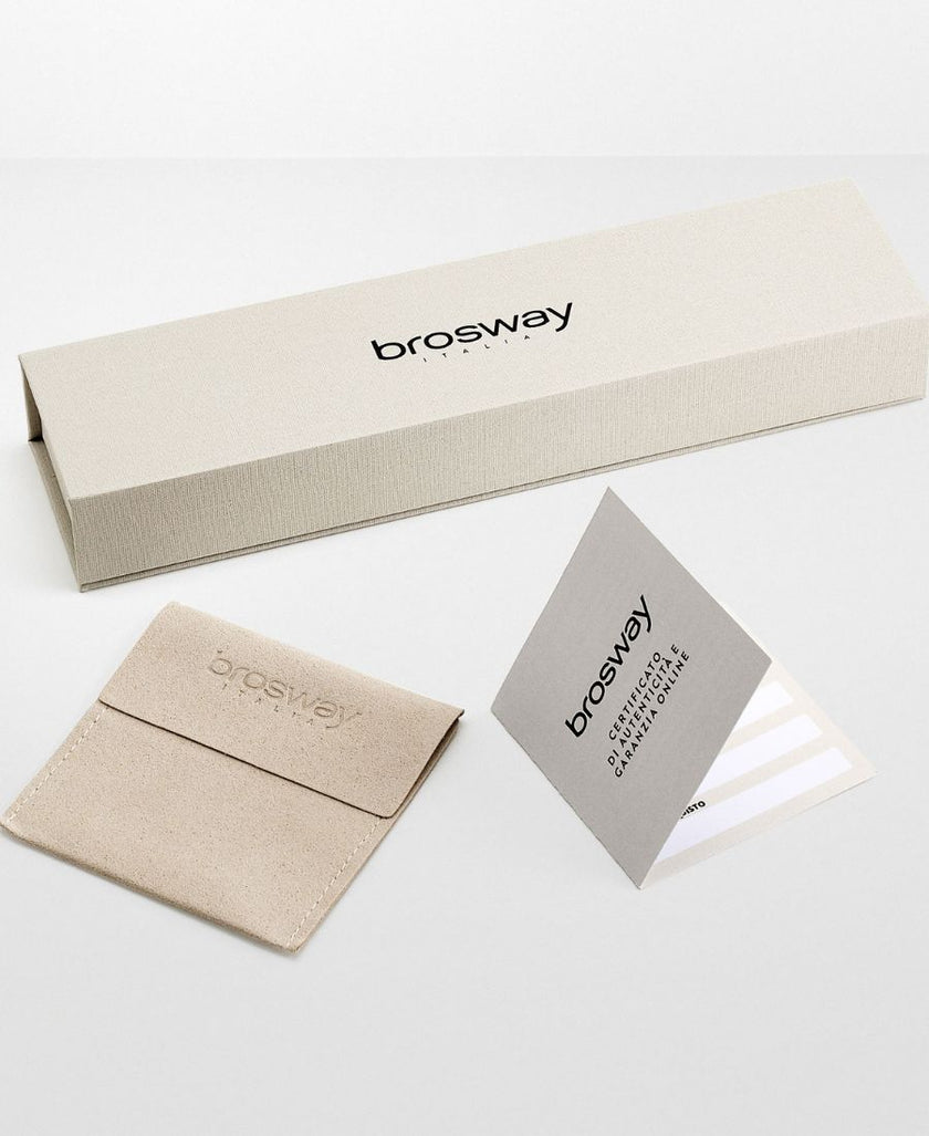 Brosway Collana Symphonia Acciaio Dorato Donna