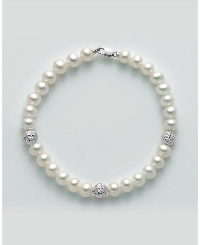 Miluna Bracciale Perle e Oro