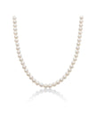 Miluna Collana Filo di Perle In Oro Bianco