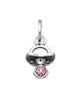 Giovanni Raspini Miny Charm Ciuccio Crystal Rosa