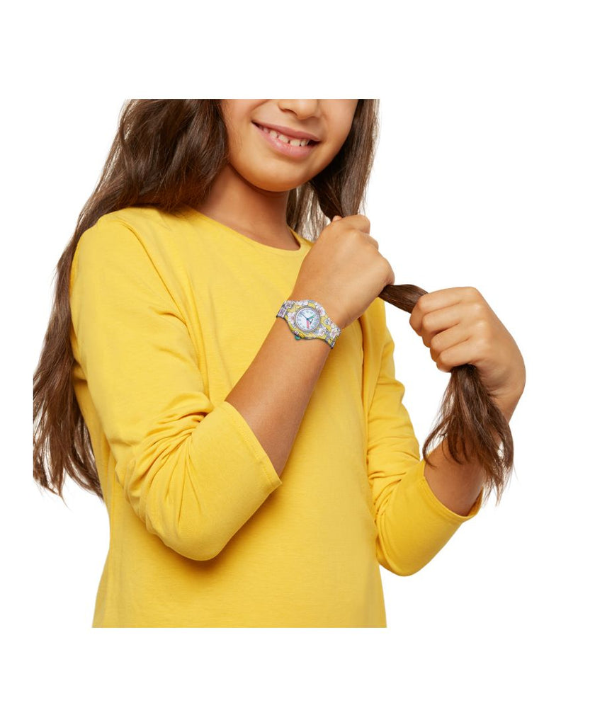 Hip Hop FLOWER POWER YELLOW