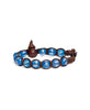 Bracciali Tamashii Mani Stone Agata Blu