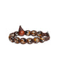 Bracciali Tamashii Mani Stone Occhio Di Tigre Marrone