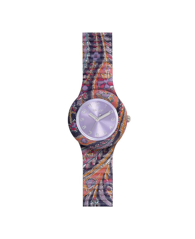 Hip Hop Orologio Paisley Lilac