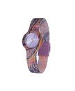 Hip Hop Orologio Paisley Lilac