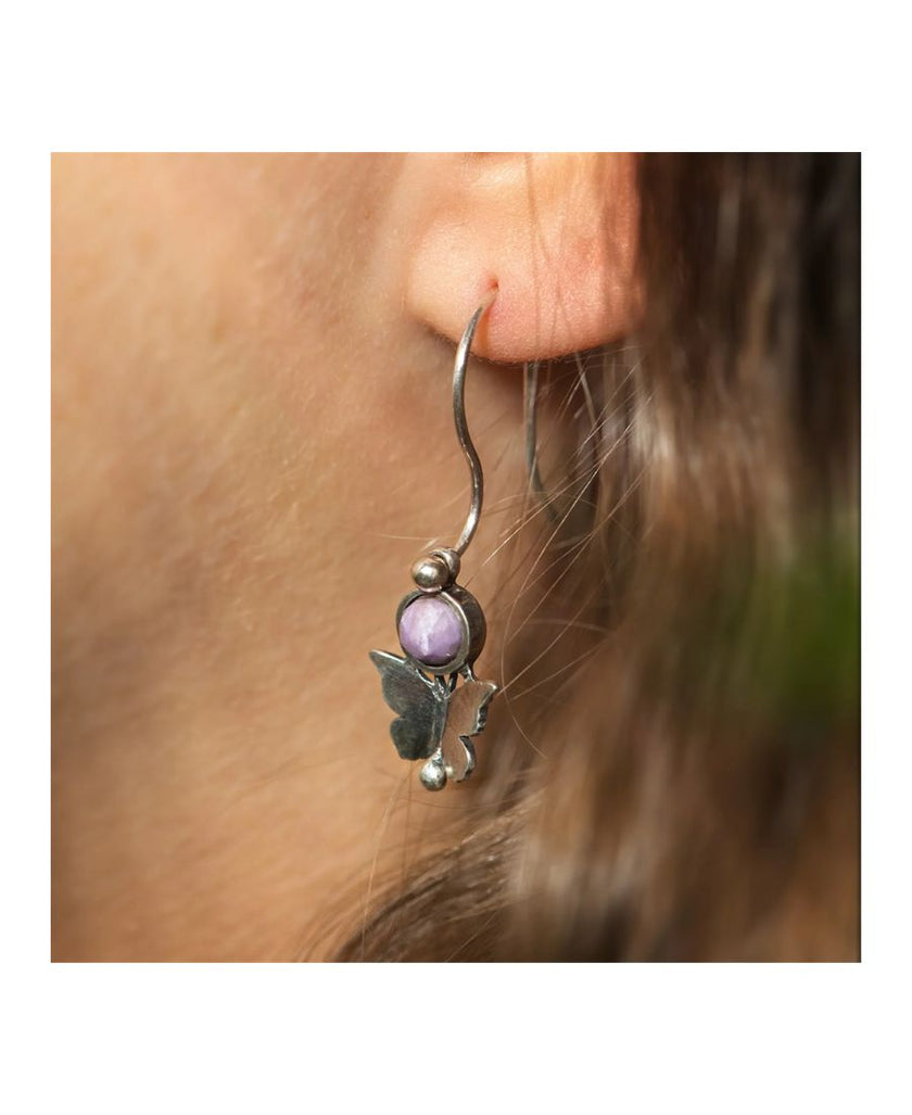Trollbeads Orecchini Bacio di Farfalla