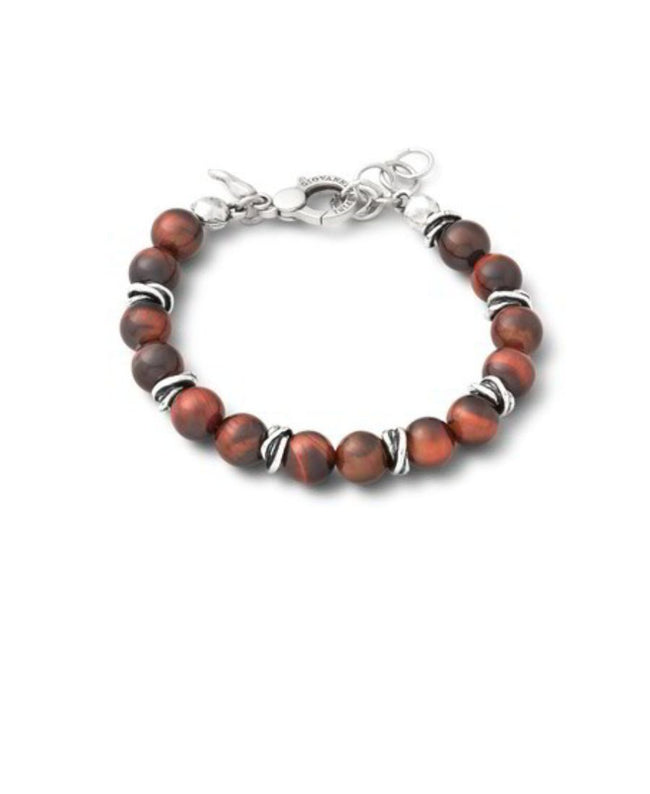 Giovanni Raspini Uomo Bracciale Big Tango Occhio di Toro