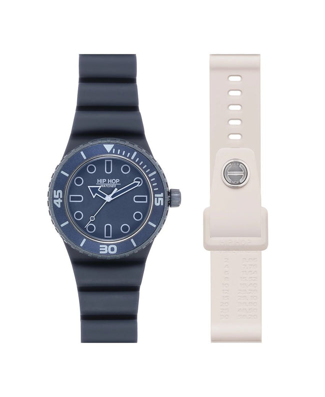 Hip Hop Orologio Master blu/ghiaccio
