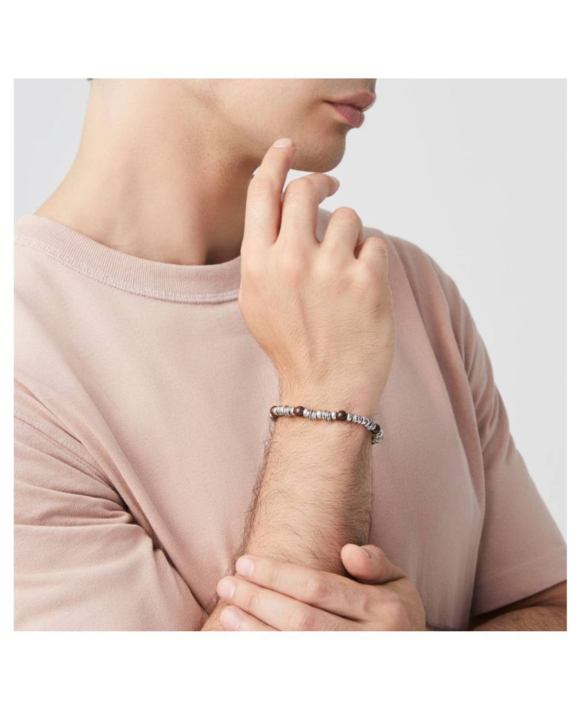 Giovanni Raspini Uomo Bracciale Bond Occhio di Toro