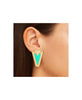 VALENTINA FERRAGNI Orecchini Rhea Aqua Green
