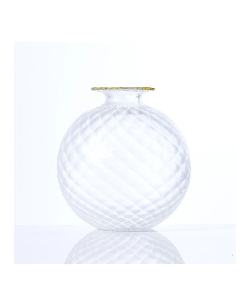Venini Vaso Monofiore Balloton Medium Frozen