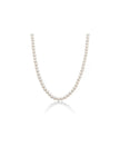 Miluna Collana Filo di Perle con Chiusura in Oro Bianco 6,5-7 mm