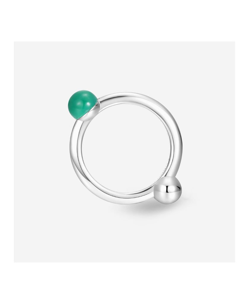 Pianegonda Anello Assoluto Agata Verde