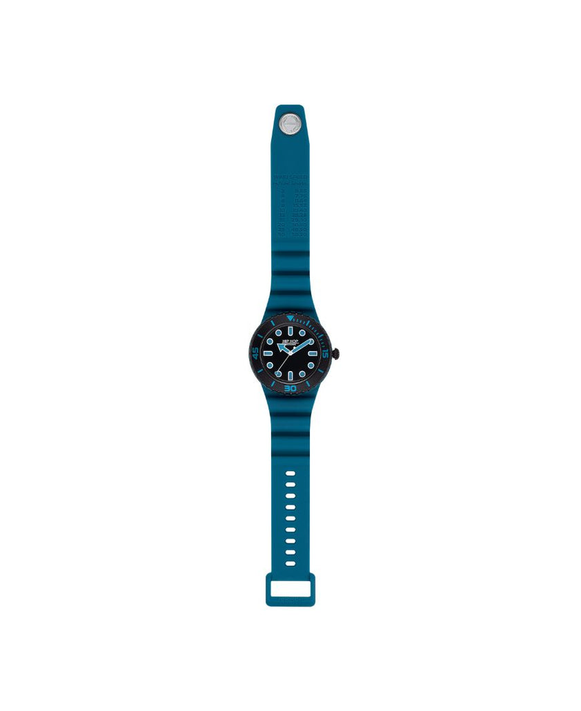 Orologio Hip Hop MASTER Blu/Nero