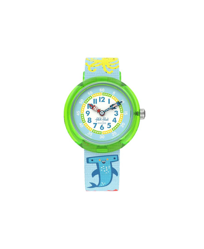 Orologio Flik Flak Color in Neon X Fabel Castell