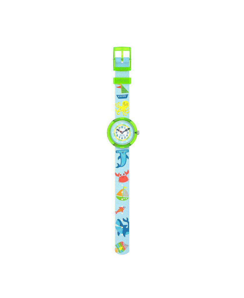 Orologio Flik Flak Color in Neon X Fabel Castell