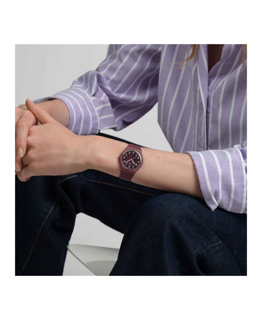 Swatch Orologio Thru The  Crown Glass