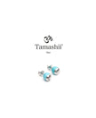 Orecchini Tamashii Sphere Turchese