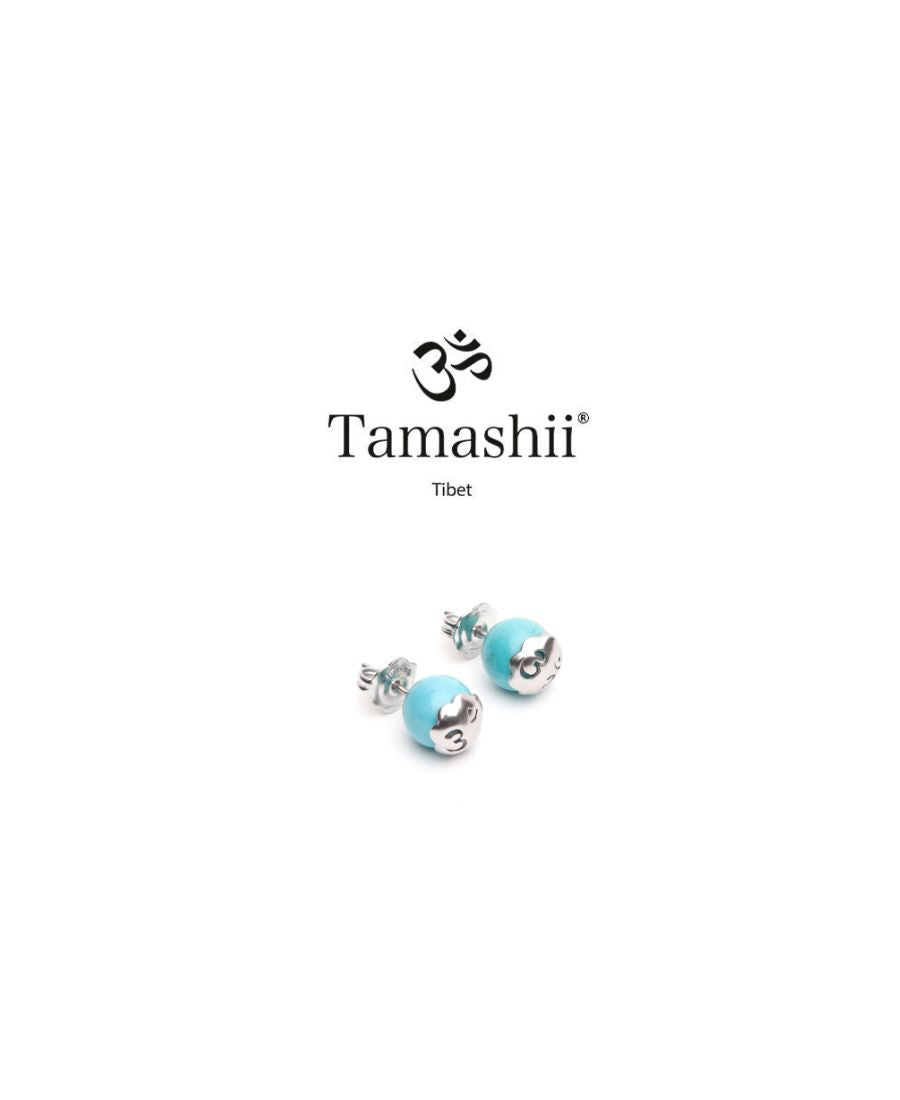 Orecchini Tamashii Sphere Turchese