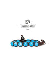 Bracciale  Tamashii Shungite con Agata Tibet sky