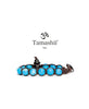 Bracciale  Tamashii Shungite con Agata Tibet sky