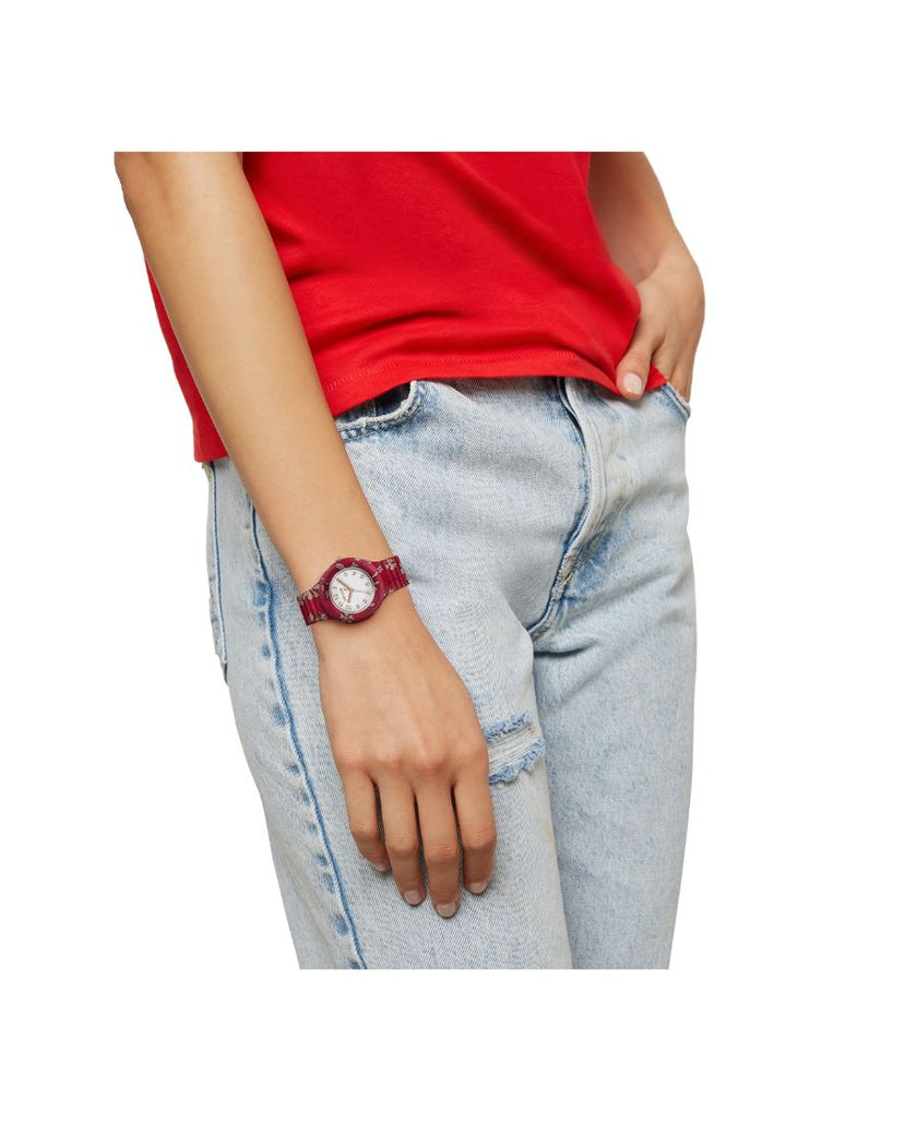 Hip Hop Winter Blossom -Red