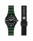 Hip Hop Oorologio  MASTER Green/Black