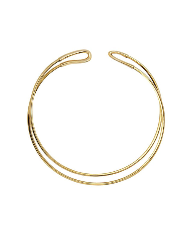 Breil  Collana Rigida Dorata LIGHTLINE