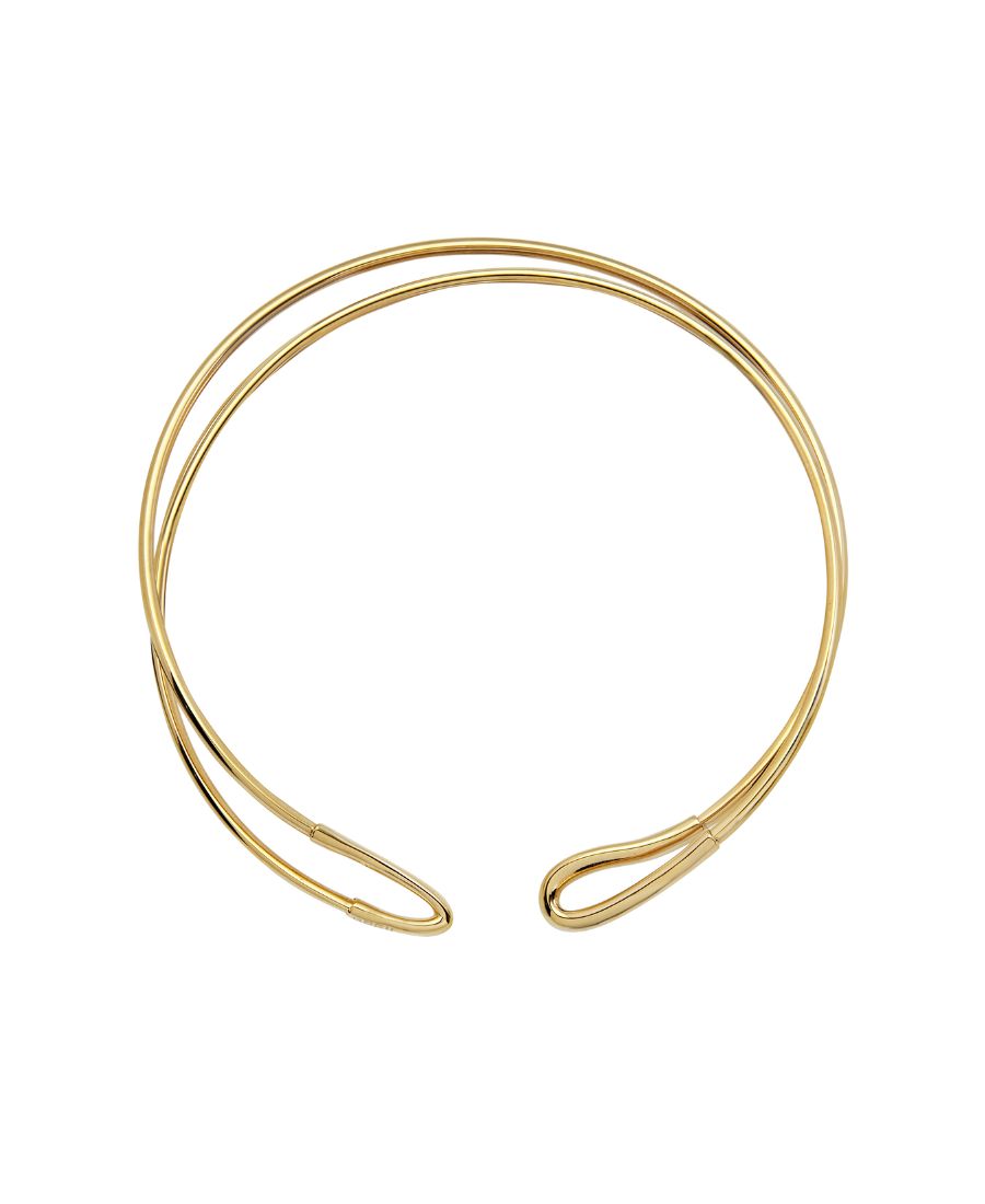 Breil  Collana Rigida Dorata LIGHTLINE