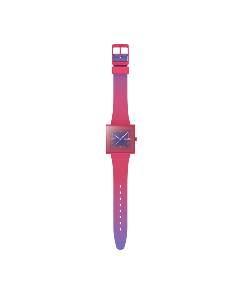 Swatch Orologio Squarely Berry