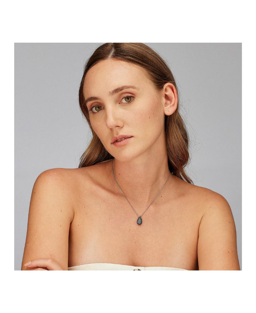 Brosway Collana Donna Goccia Argento Fancy Celeste