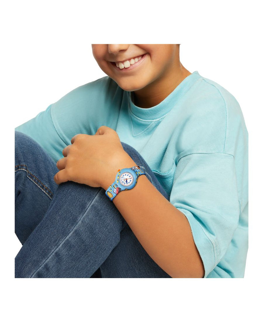 Hip Hop Orologio Kids Fun Multicolor Truck e Fun