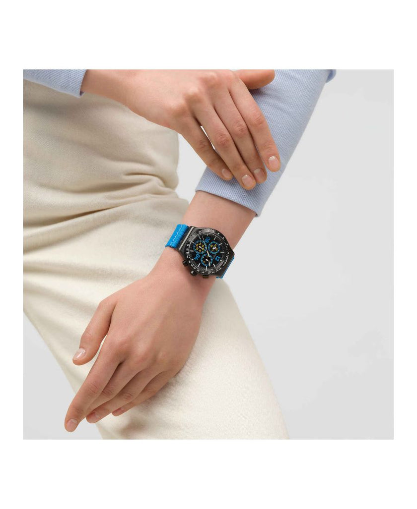 Swatch Orologio Moments in Blue