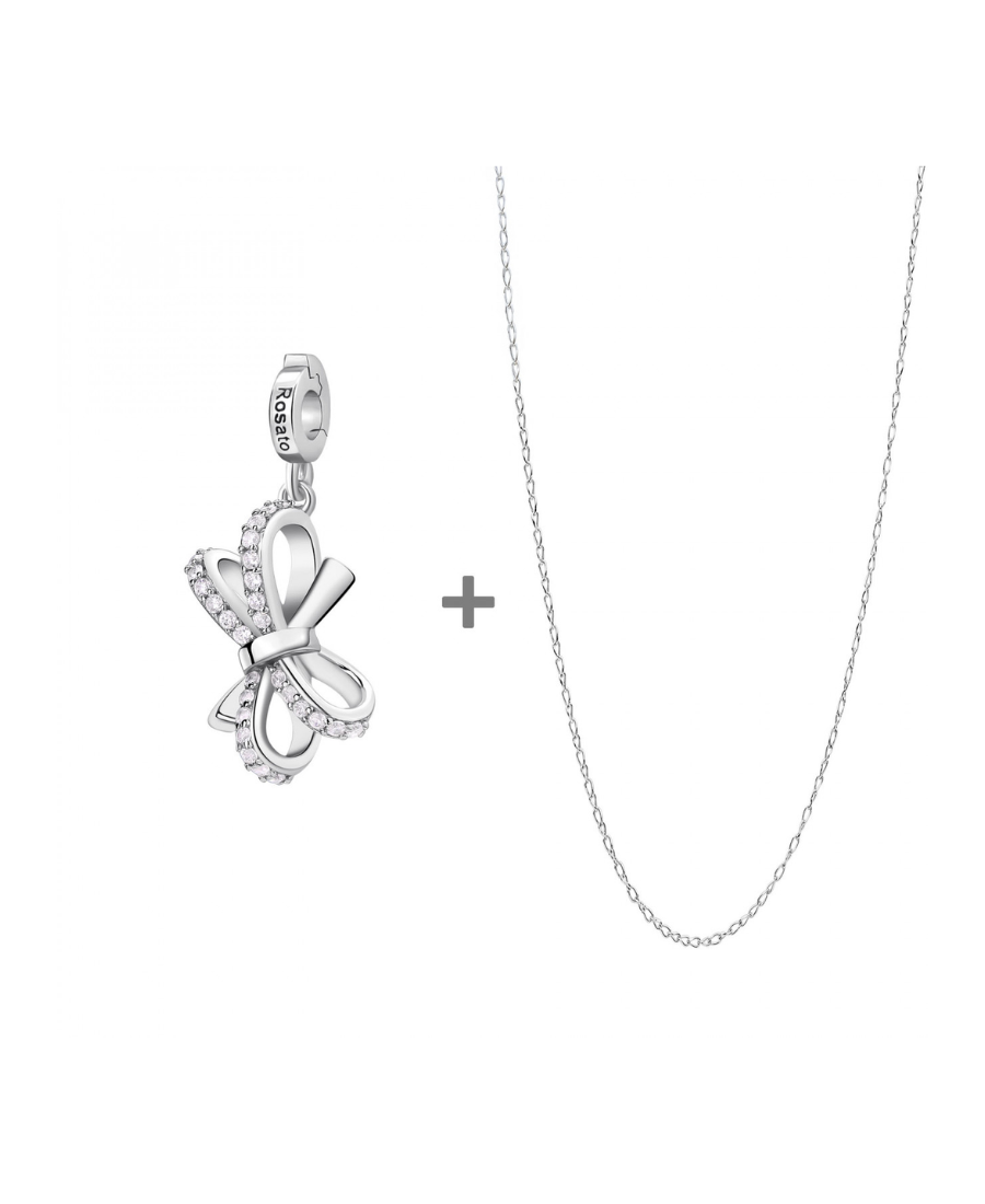 Rosato Charm e Collana Mamma