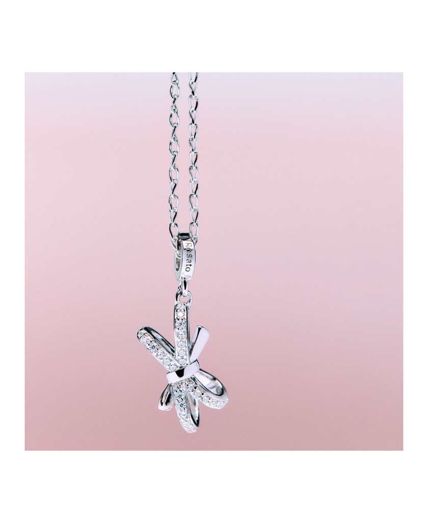 Rosato Charm e Collana Mamma