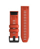 Garmin Cinturino QuickFit® 26mm Silicone, Flame Red