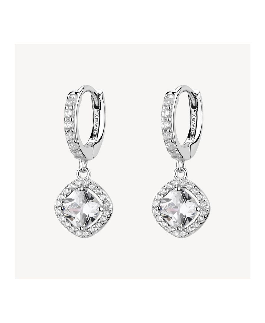 Brosway Orecchini Cerchio Argento Fancy