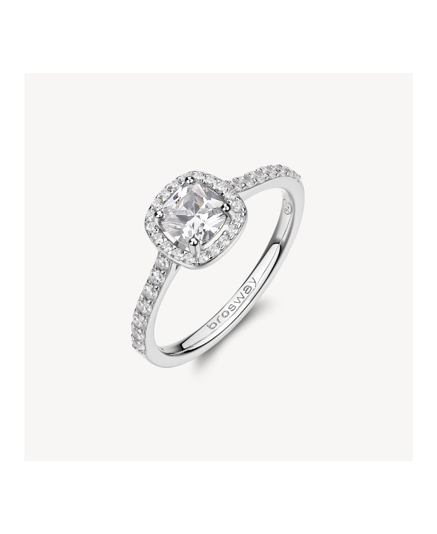 Brosway Anello  Argento Fancy Bianco