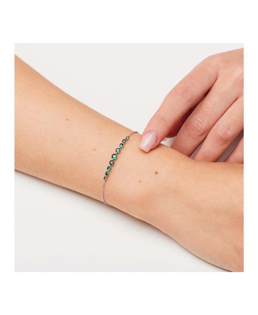 Brosway Bracciale Argento Fancy Verde