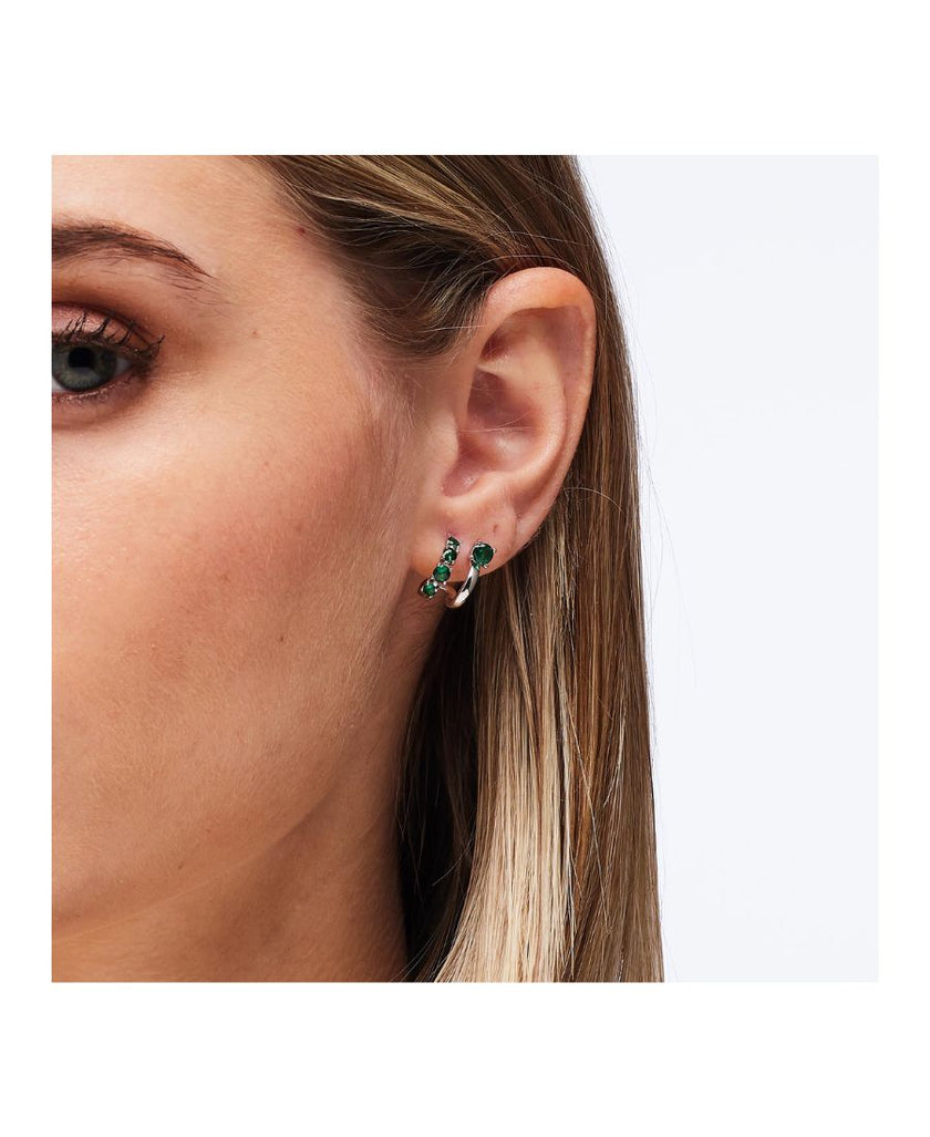 Brosway Orecchini Argento Fancy Verdi