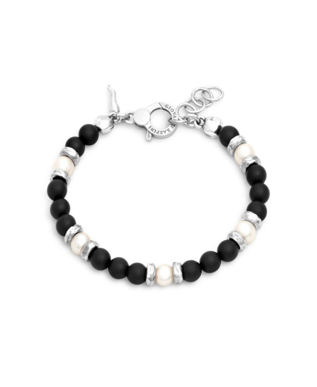 Bracciale Giovanni Raspini Tango Grafite e Perle