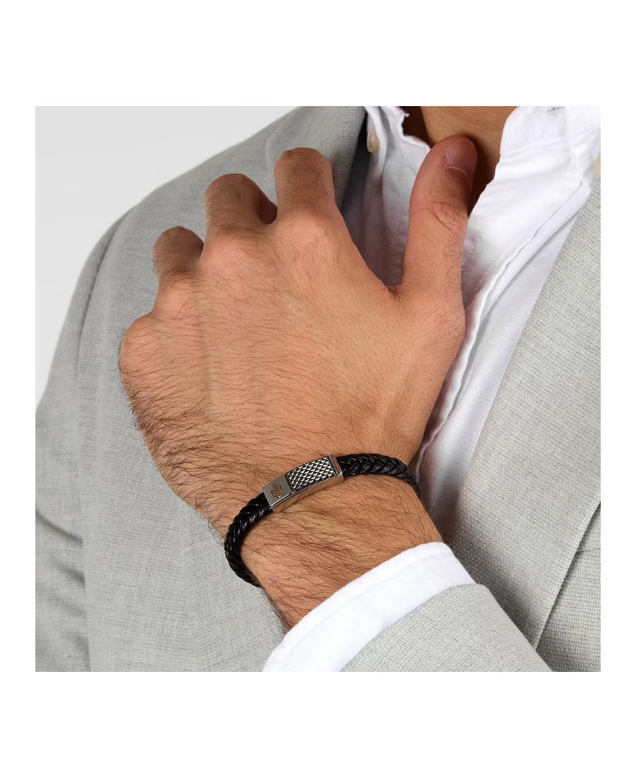 Bracciale Uomo Maserati  Reclyted Leather