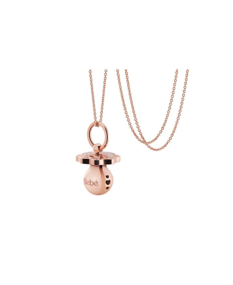 LeBebé Suonamore I Ciucci in Argento Placcato Oro Rosa