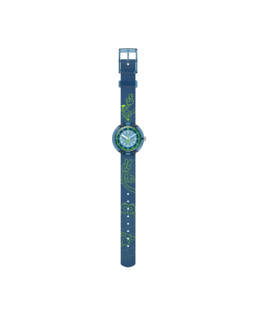 Orologio Flik Flak Code Talk
