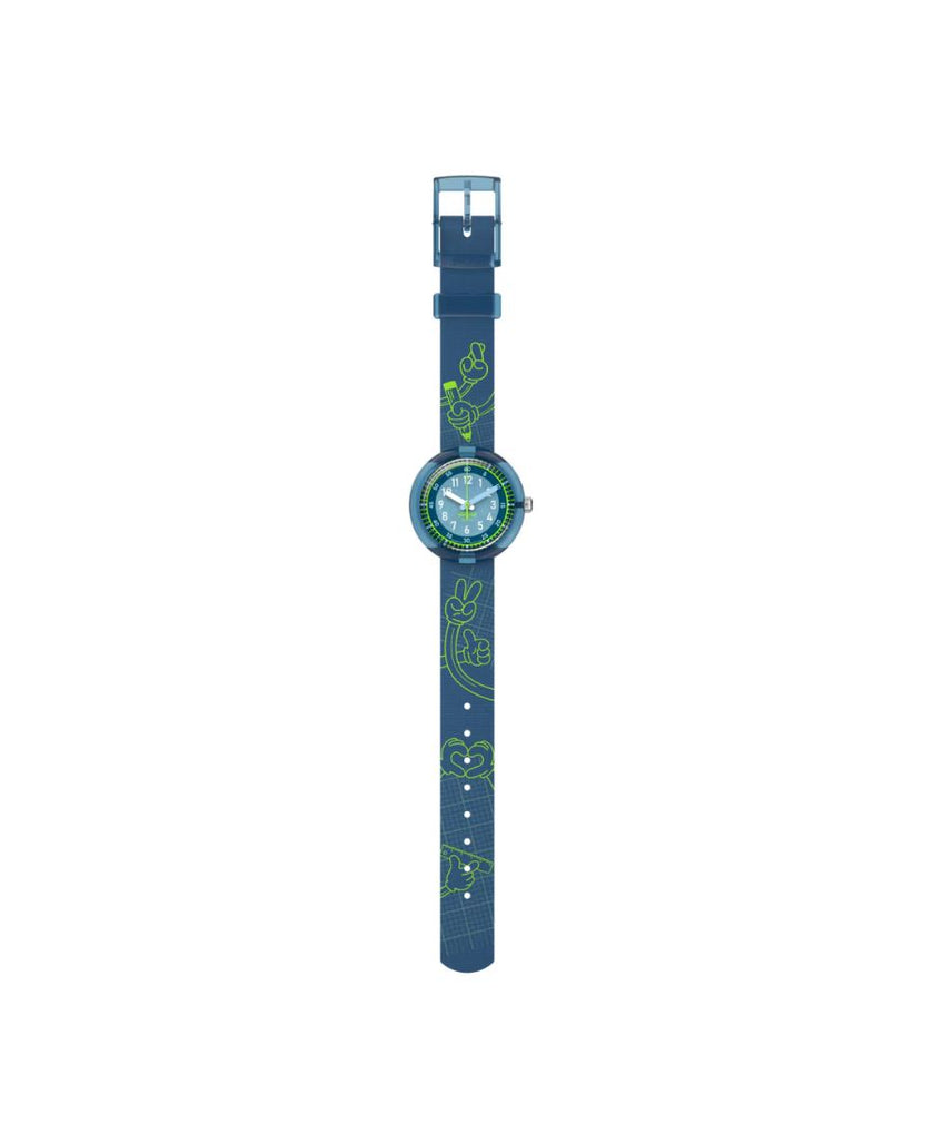 Orologio Flik Flak Code Talk