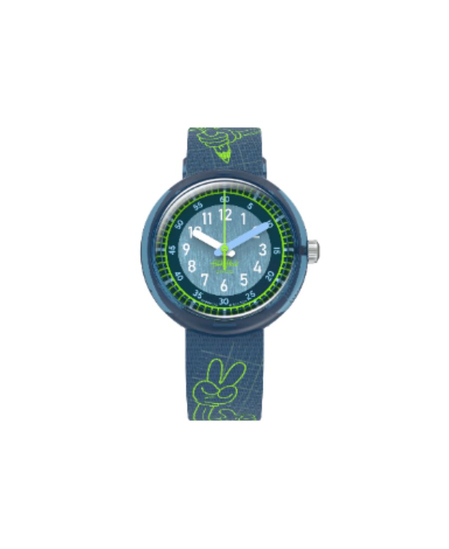 Orologio Flik Flak Code Talk